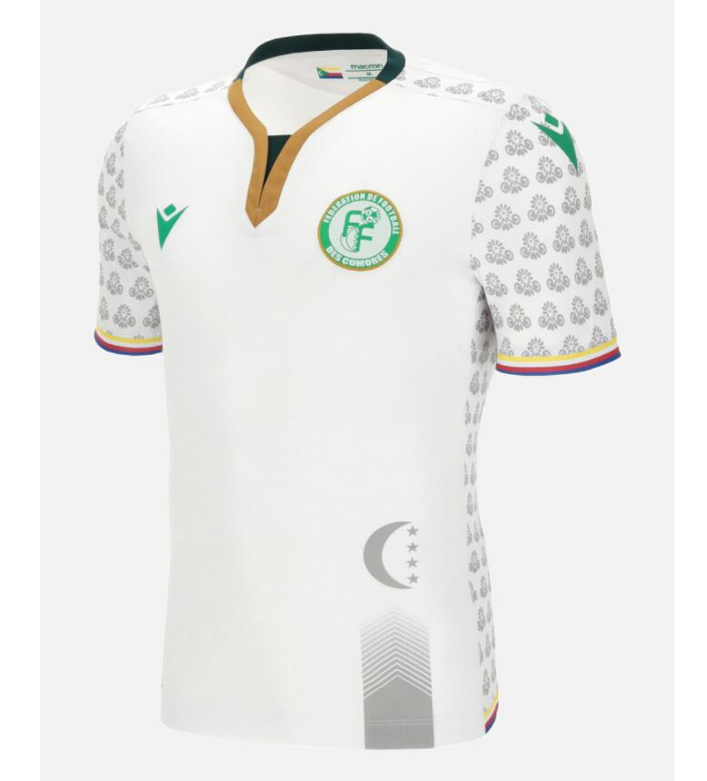 2022 Comoros Away Kit Soccer Jersey